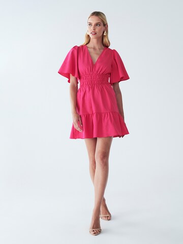 BWLDR Dress 'Brennie' in Pink