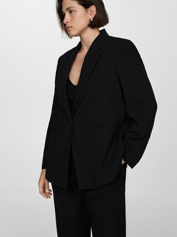 MANGO Blazer 'Iguana' | črna barva: sprednja stran