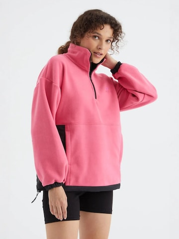 Tommy Life Fleece jacket in Pink