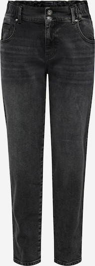 Only Tall Jean 'Carrot' en noir denim, Vue avec produit