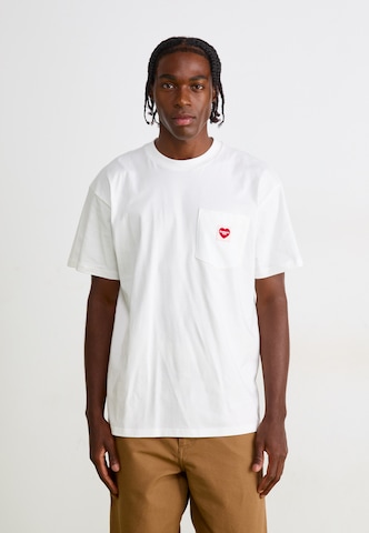 Carhartt WIP T-shirt i vit: framsida