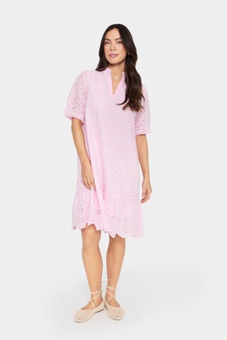 SAINT TROPEZ Jurk in Roze