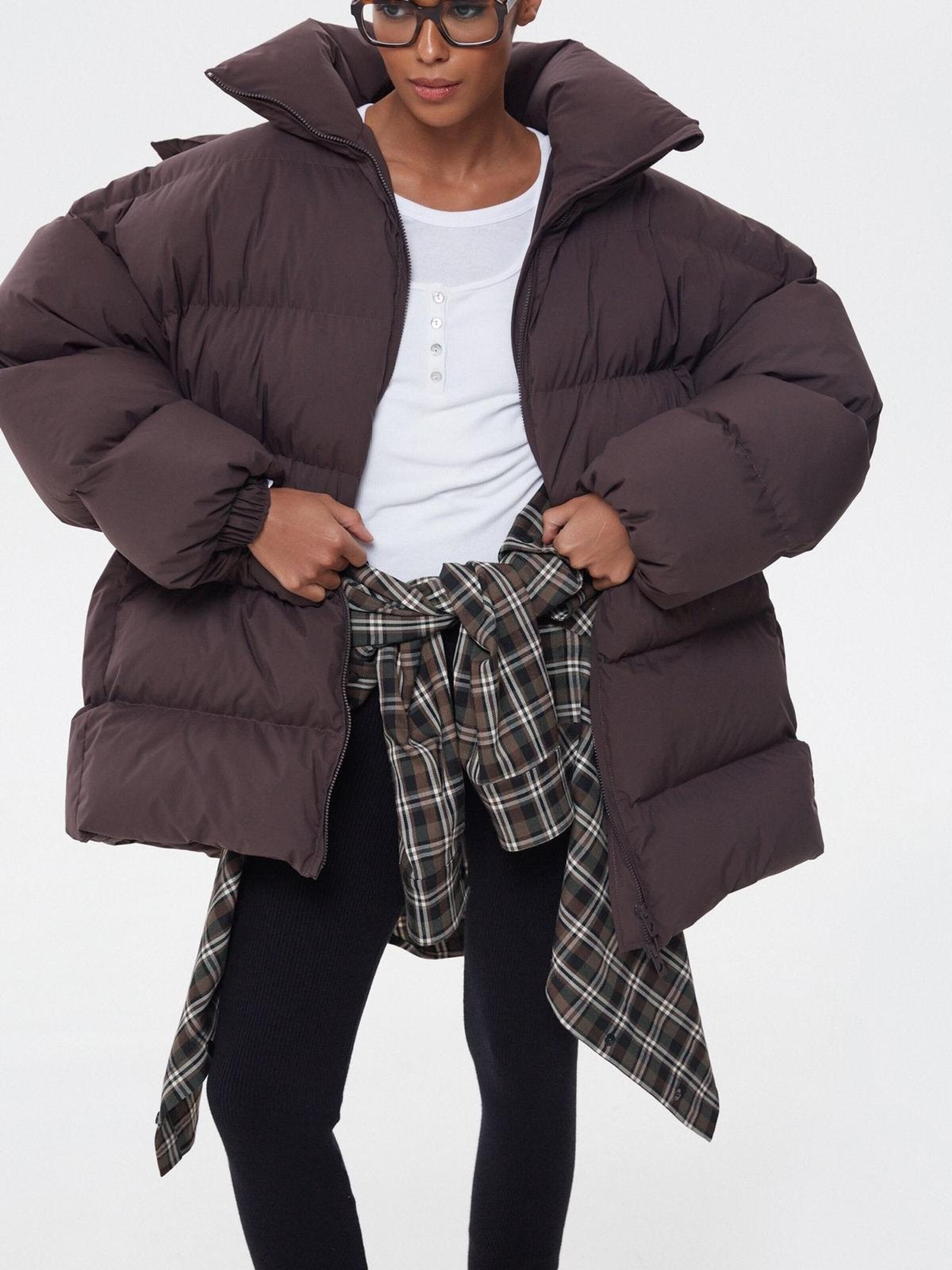 Estro Winter Jacket '11221' in Brown