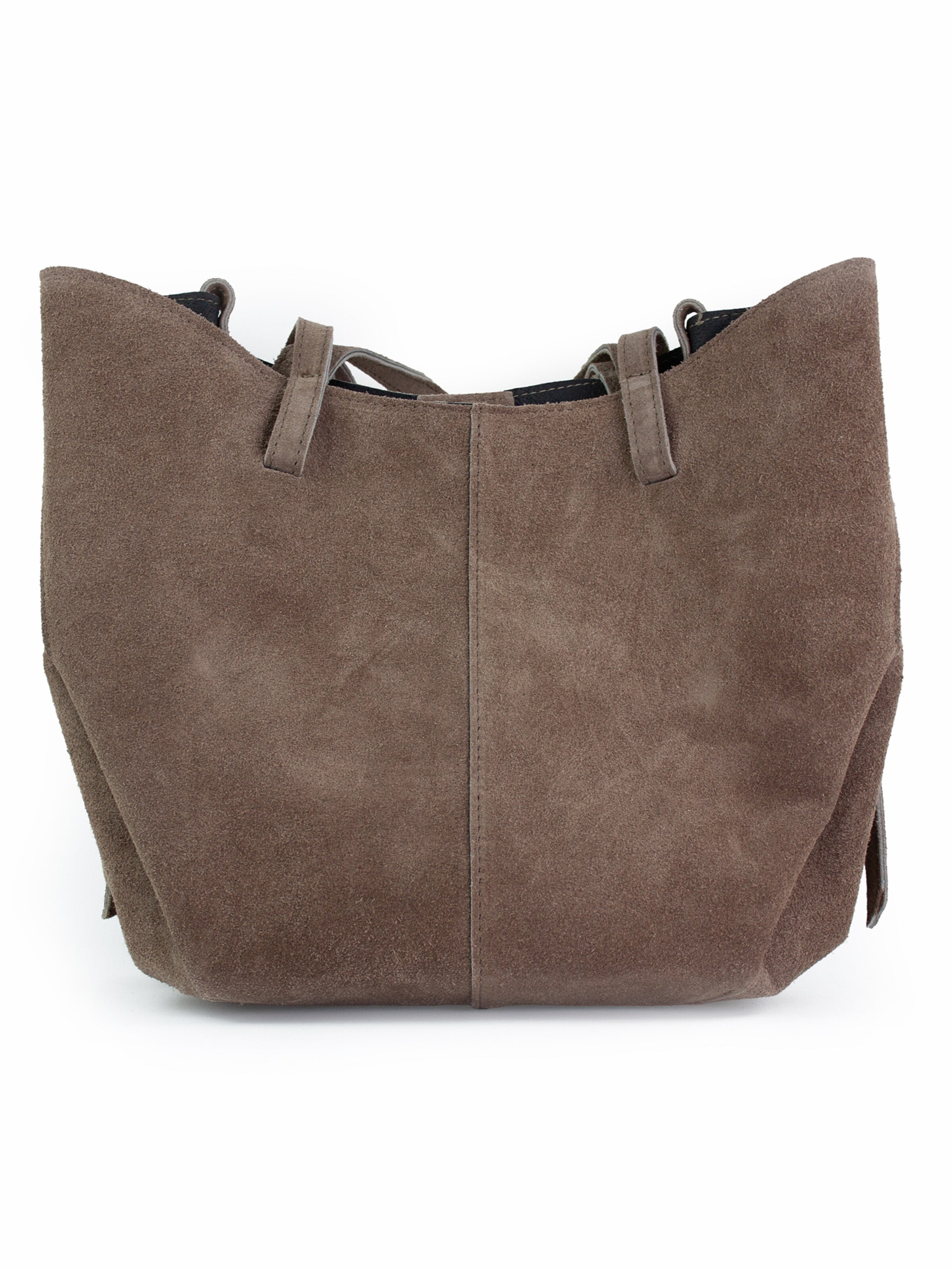 lePelou Shoulder Bag 'TESSA' in Grey: front