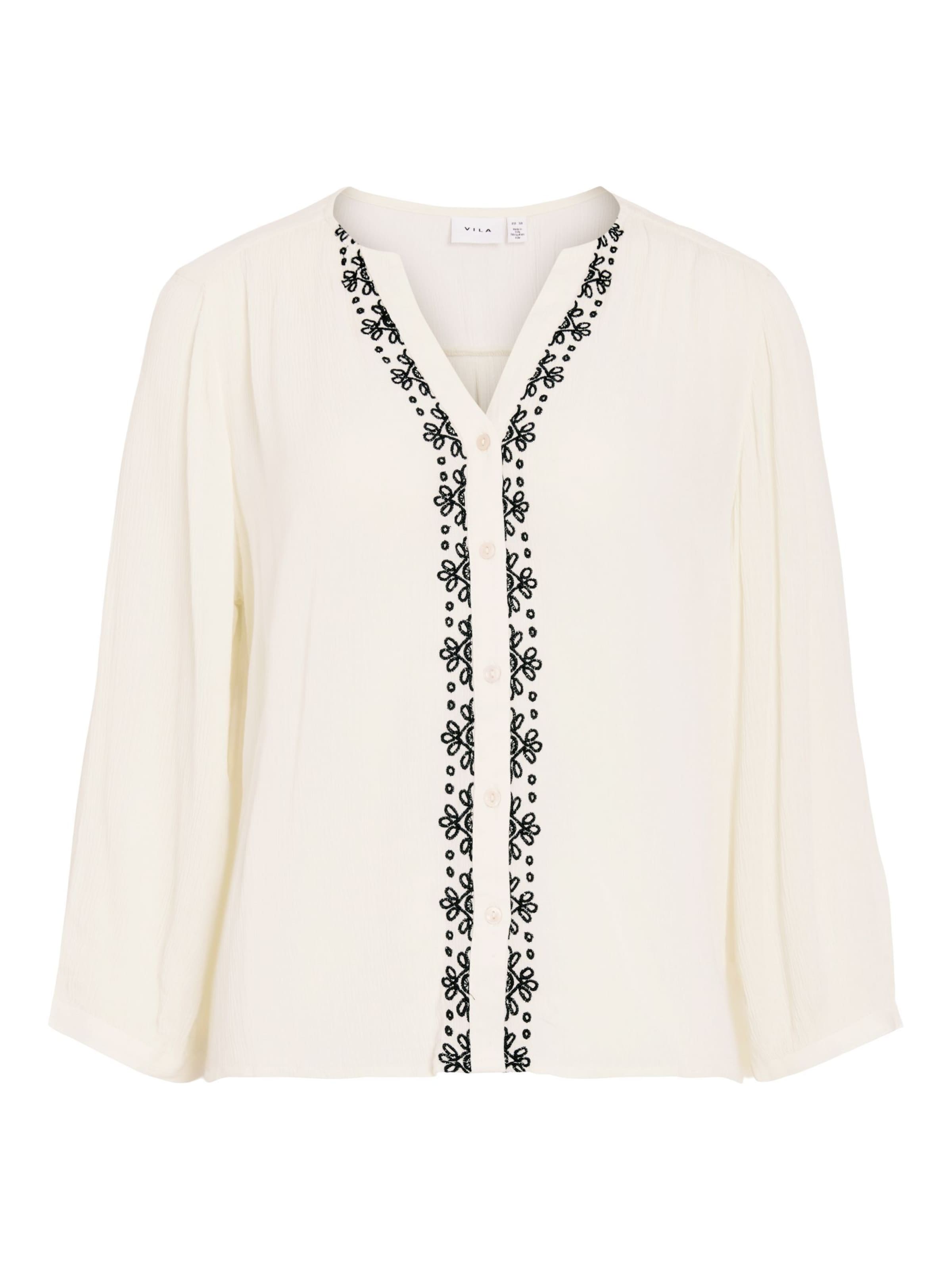 VILA Shirt 'VISieana' in Beige: voorkant