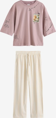 Next Pajama in Beige: front
