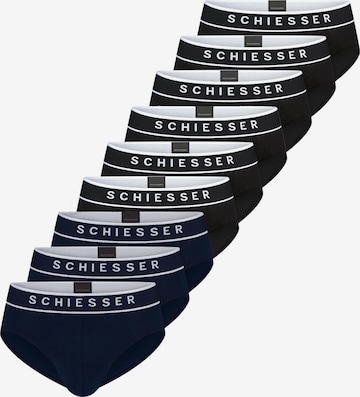 SCHIESSER Slip '95/5 Organic Cotton' in Zwart: voorkant