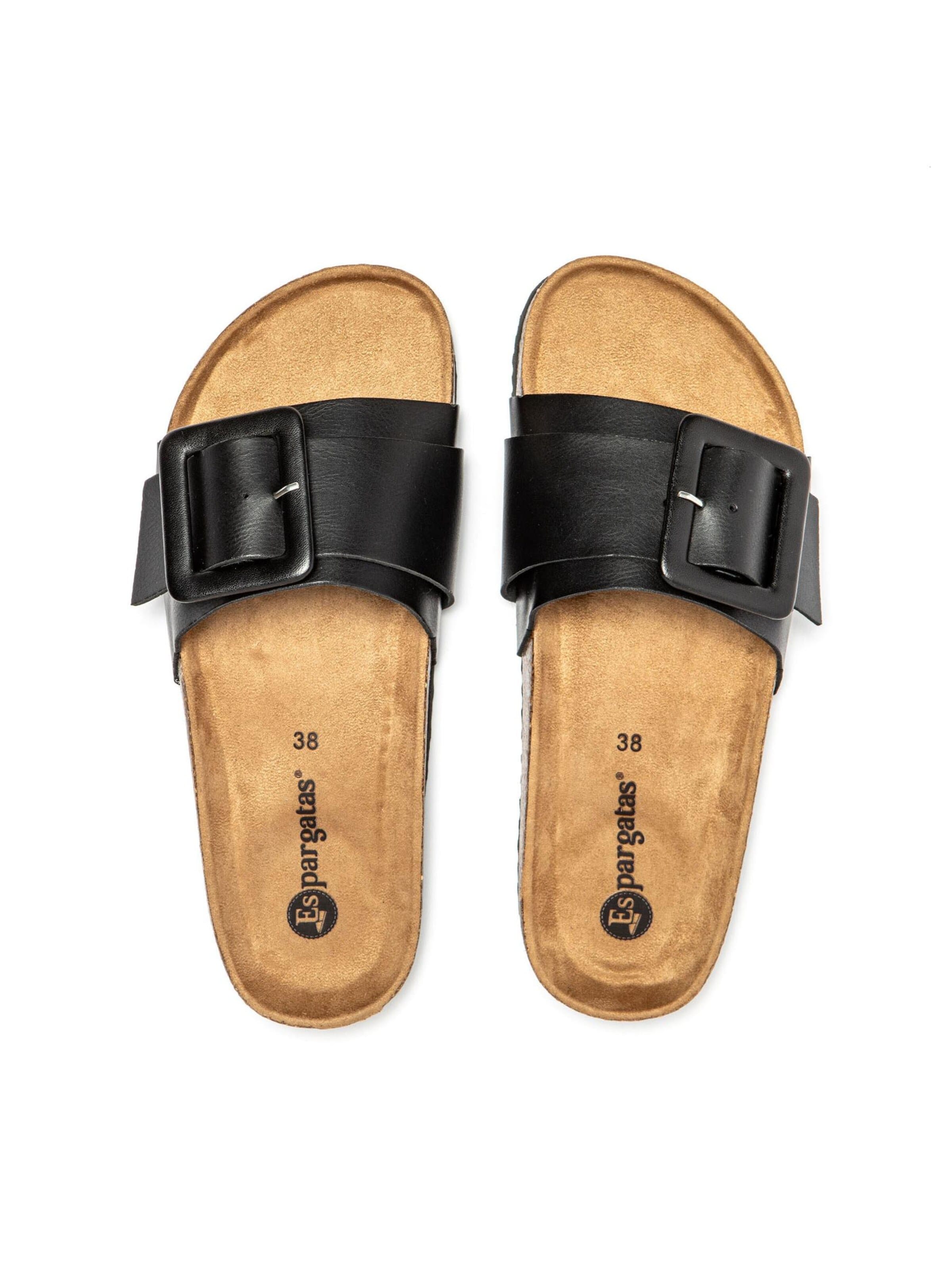 Espargatas - Zapatos para playa y agua 'Greta' en negro