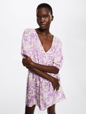 MANGO Summer Dress 'CORAL' in Purple: front