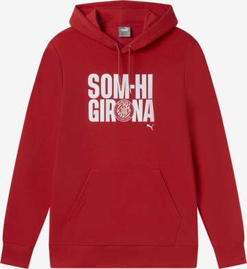 PUMA Sweatshirt 'Girona' in Rood: voorkant