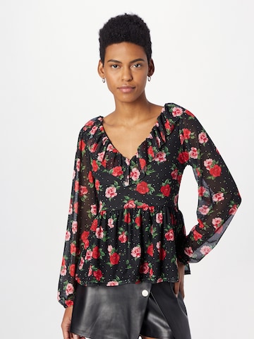 Dorothy Perkins Bluse i sort: forside