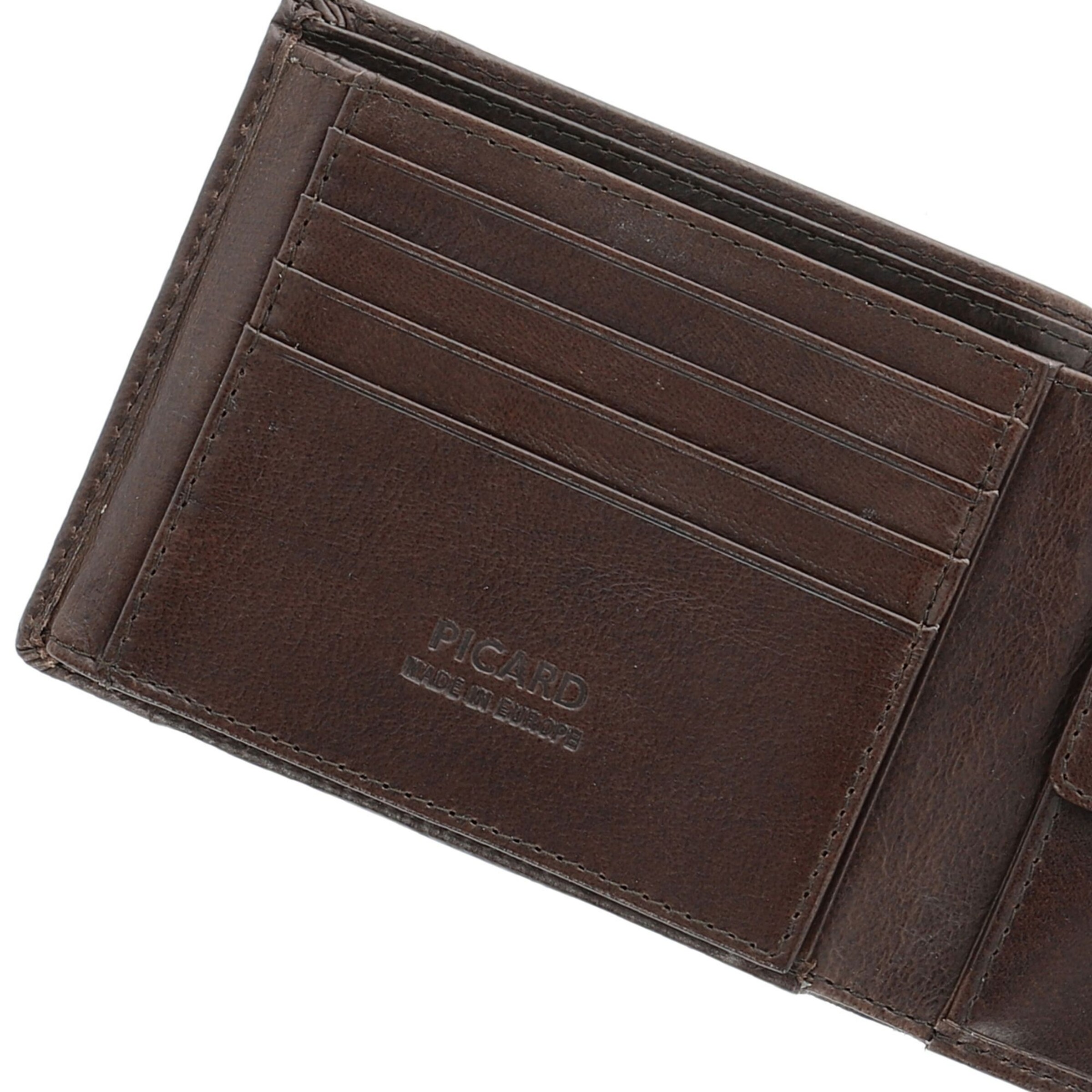 Picard Portemonnaie 'Buddy 1' in Braun