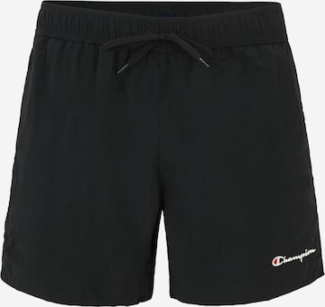 Champion Authentic Athletic Apparel Zwemshorts in Zwart: voorkant