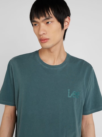 Lee T-Shirt 'MEDIUM WOBBLY' in Grün