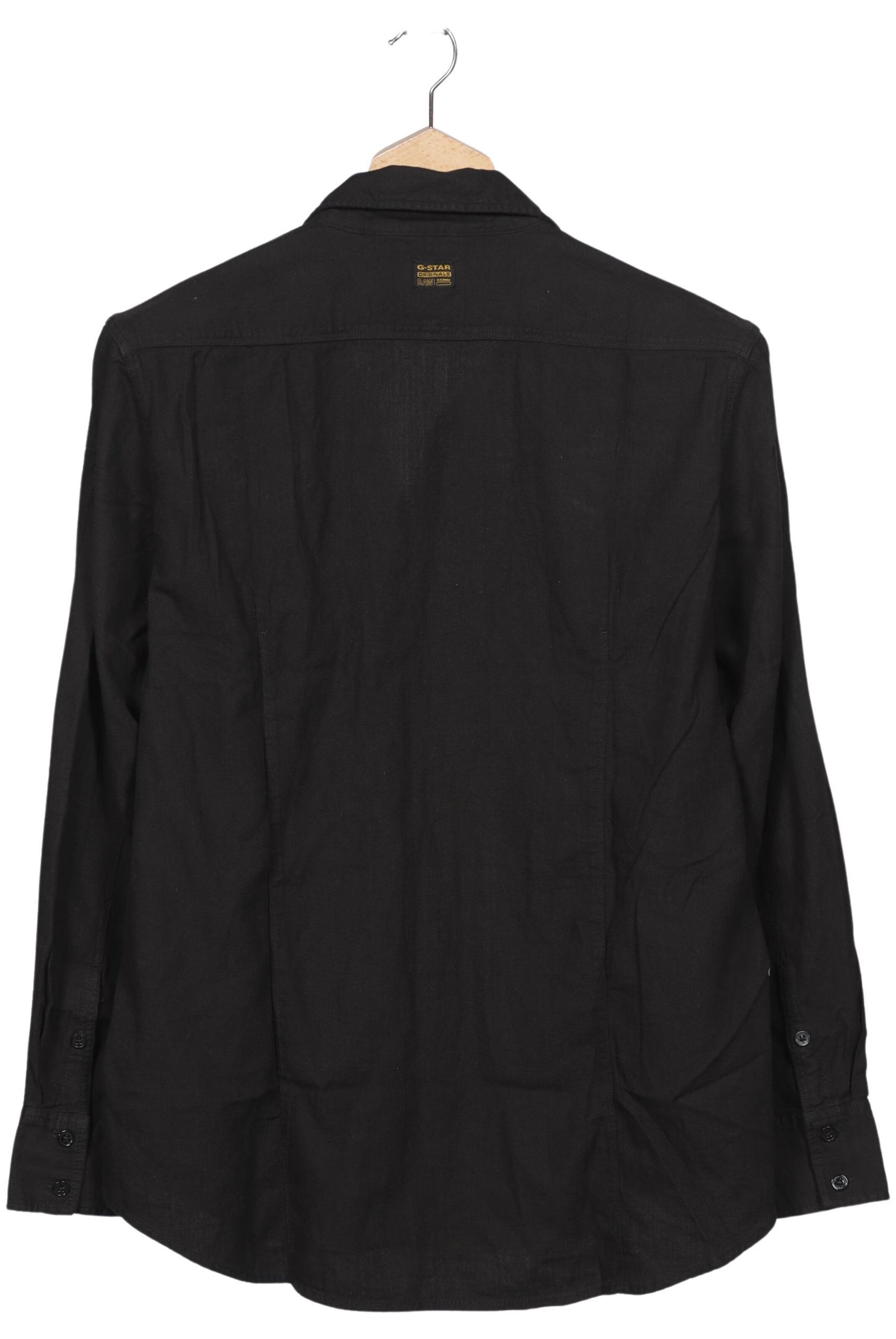 G-STAR Button Up Shirt in XXL in Black