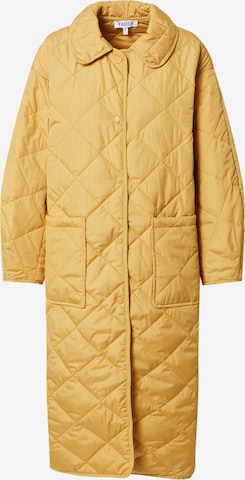 Manteau mi-saison 'Mallory' EDITED en jaune : devant