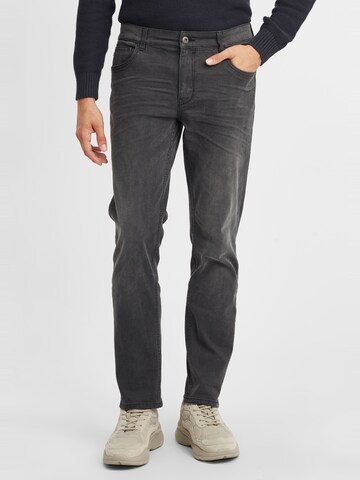 !Solid - Slimfit Calças de ganga 'Finlay' em cinzento: frente