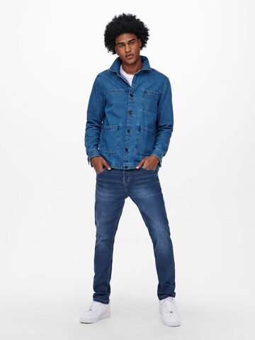 Only & Sons Baggy Jeans 'LOOM' in Blauw