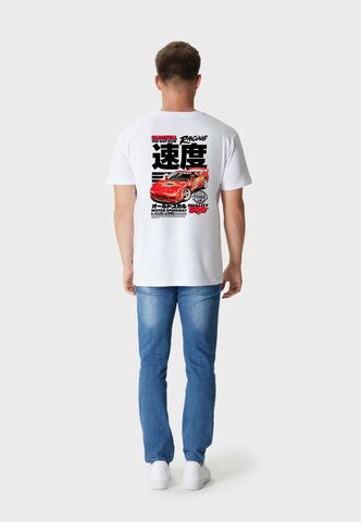 Oldskull Shirt in Wit