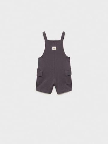 MANGO KIDS Regular Latzhose 'MILO' in Grau