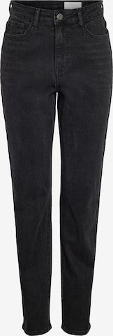 Tapered Jeans 'Daisy' di Noisy may in nero: frontale