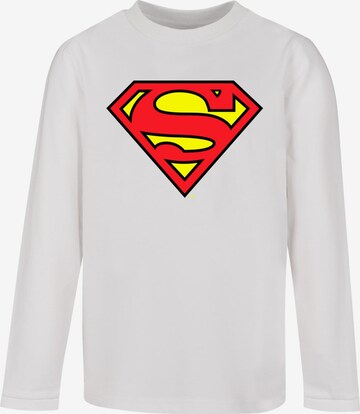 ABSOLUTE CULT Shirt 'DC Originals - Superman Shield' in White: front