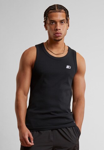 T-Shirt Starter Black Label en noir : devant