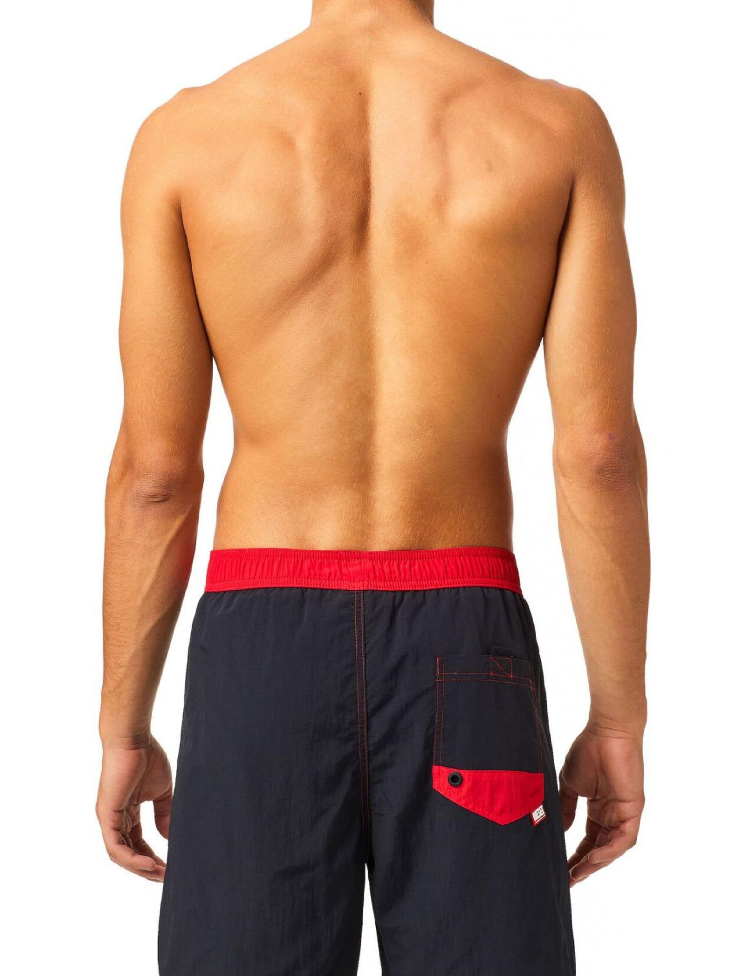 Pantaloncini da bagno di DIESEL in nero