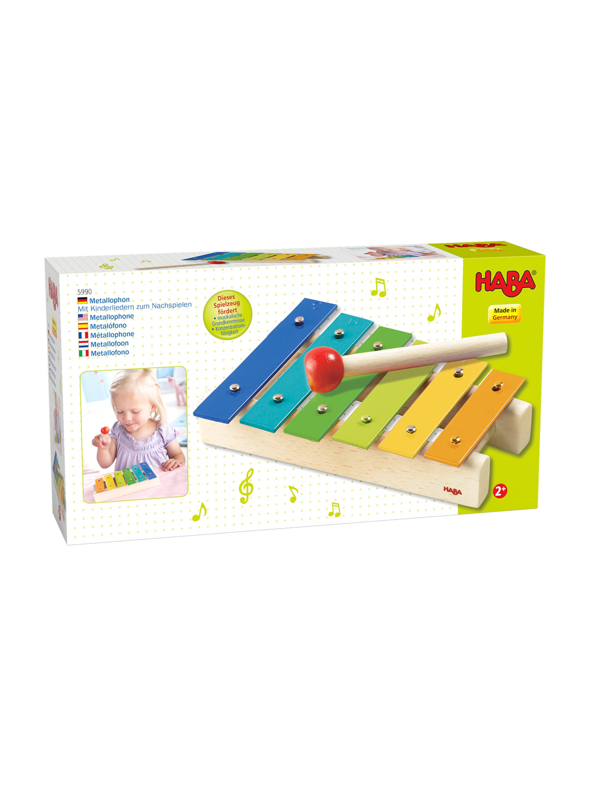 HABA Game ' Klangwelt ' in Mixed colors: front