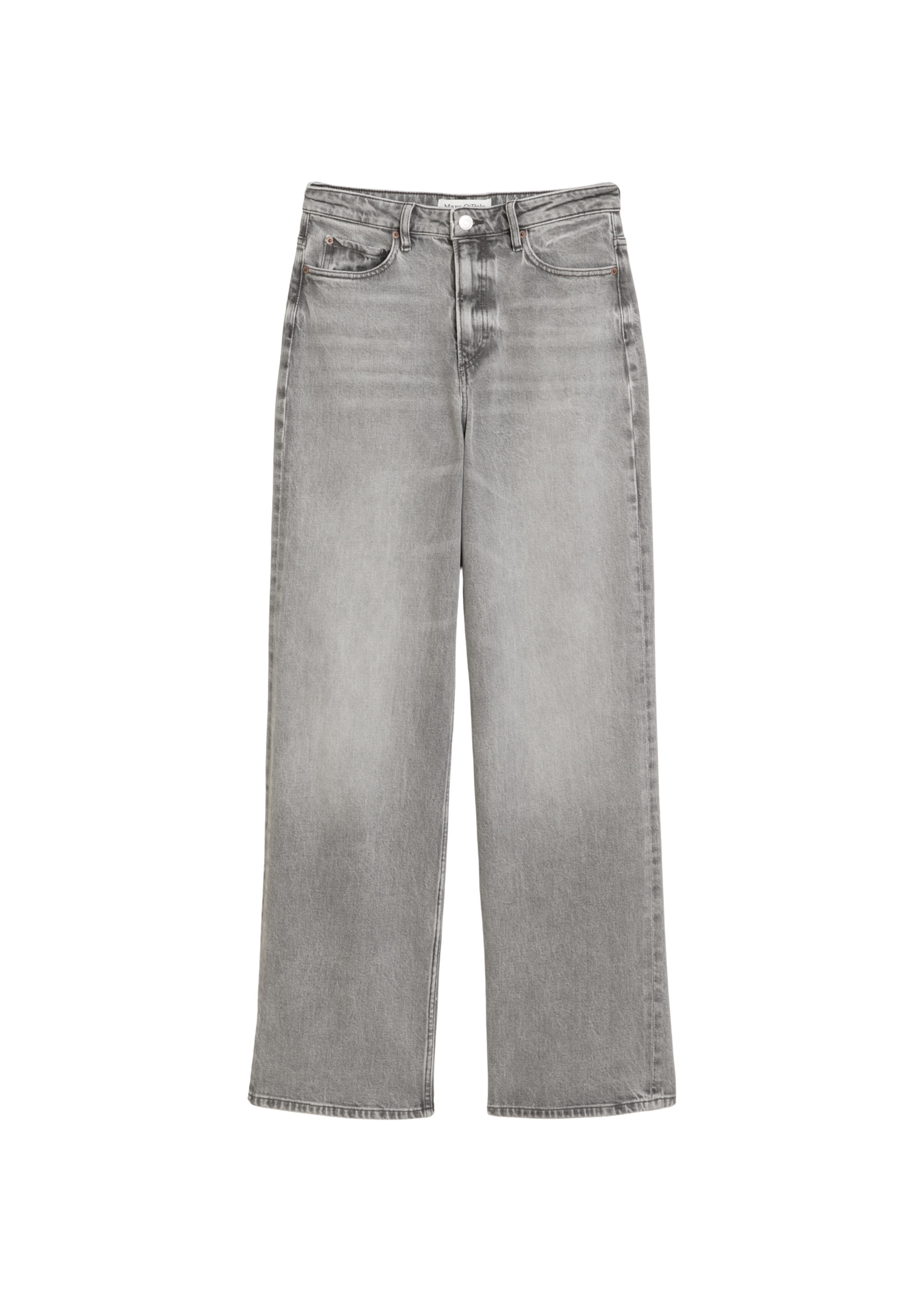 Marc O'Polo Wide leg Jeans 'Tolva' in Grijs: voorkant