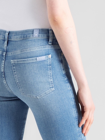 évasé Jean 'DOJO' 7 for all mankind en bleu