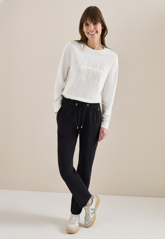 CECIL Tapered Pants 'Tracey' in Black: front