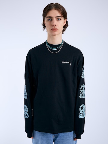 Dr. Denim Shirt 'Reno Long Sleeve'‌‌‌‌‌‌ in Schwarz: Vorderseite