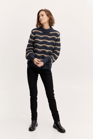 Fransa - Pullover 'Fraya' em azul