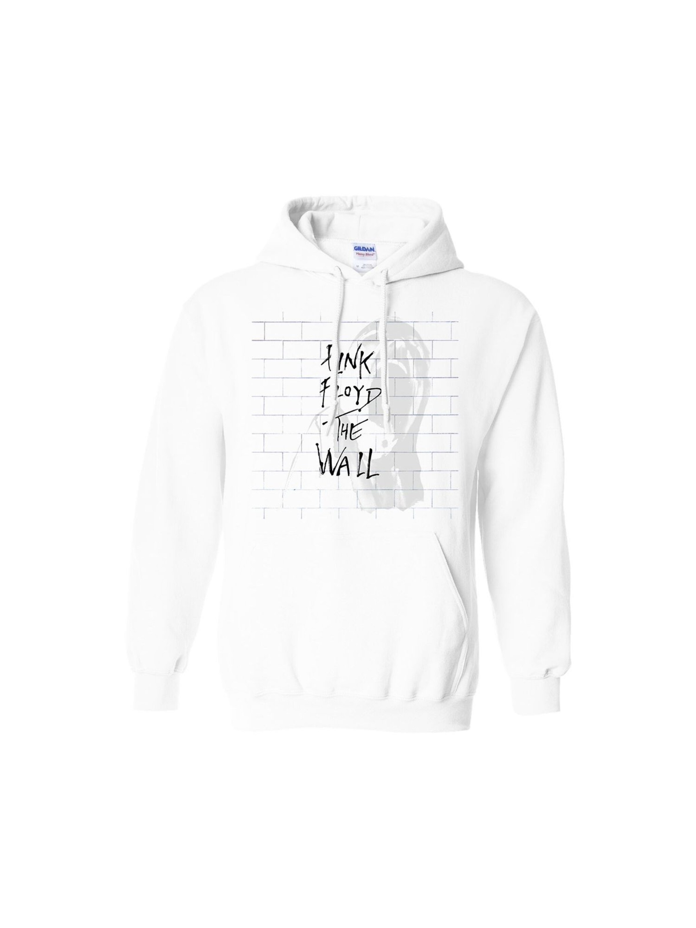 Felpa 'The Wall, Should I Trust' di Pink Floyd in bianco: frontale