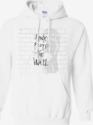 Sweat-shirt 'The Wall, Should I Trust' Pink Floyd en blanc : devant