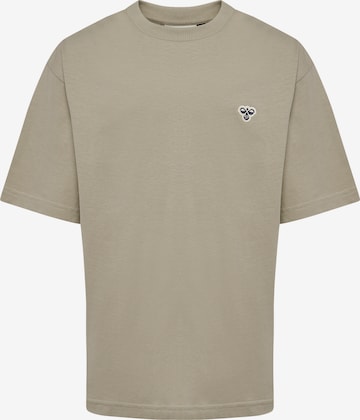 Hummel Functioneel shirt in Groen: voorkant