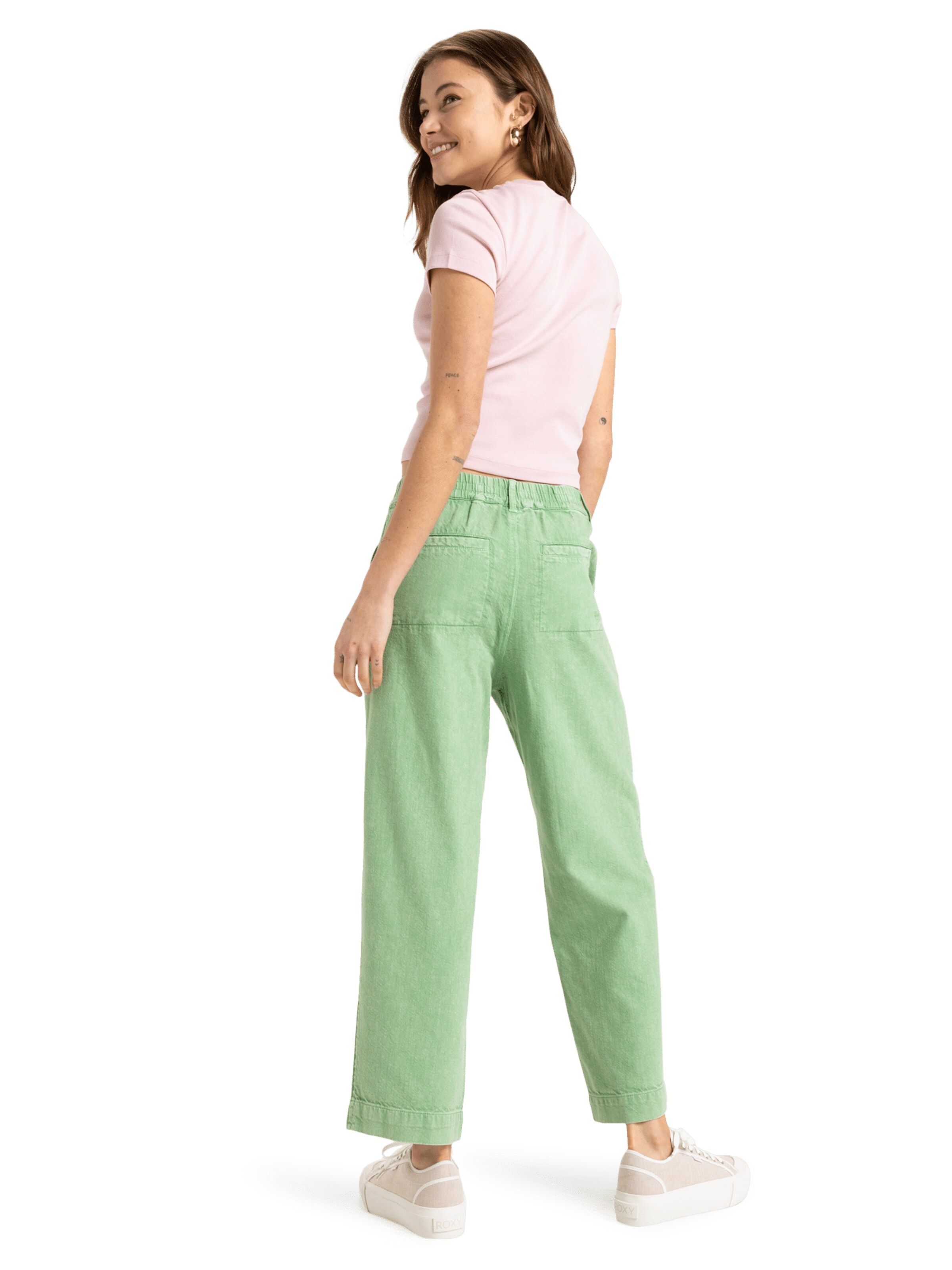 Baggy Pantalon 'Break My Soul' ROXY en vert