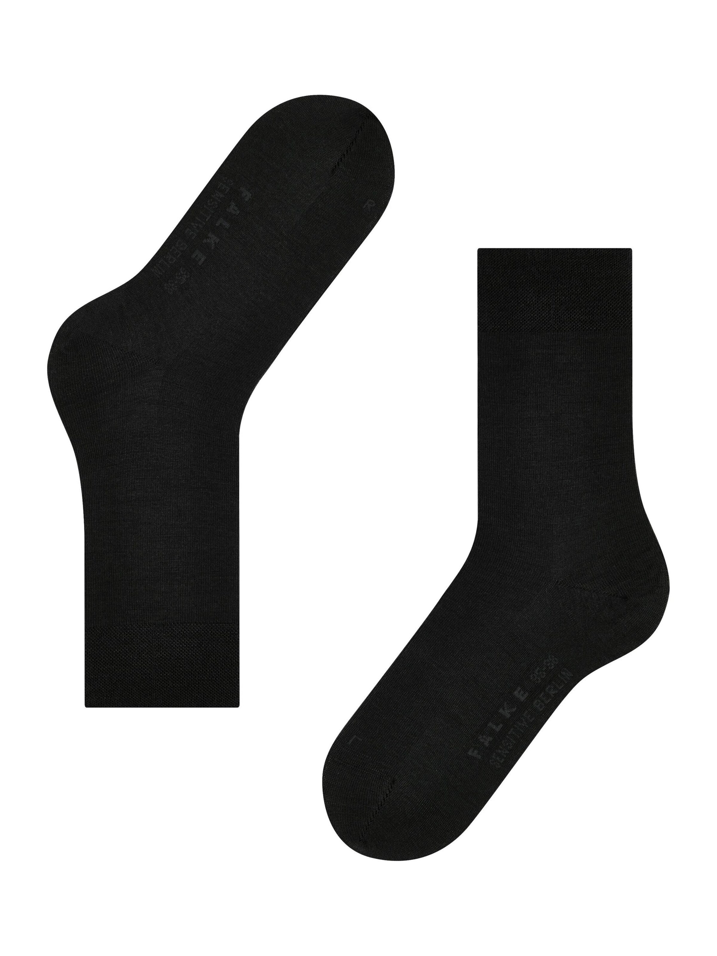FALKE Socken 'Sensitive Berlin'‌‌‌‌ in Schwarz