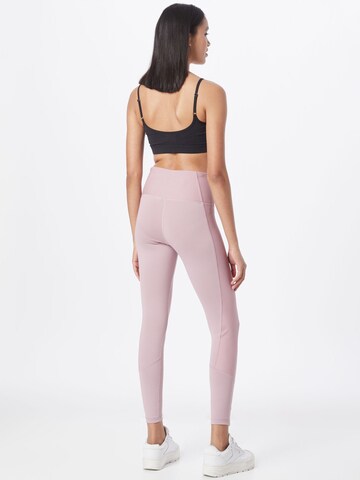 Reebok Skinny Workout Pants in Purple