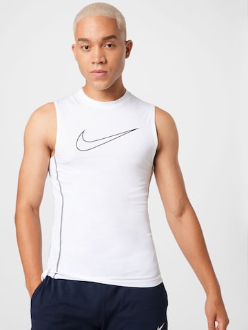 NIKE Funktionsshirt in Weiß: predná strana