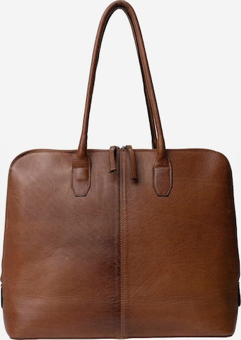 RE:DESIGNED Shopper ' Silje ' in Brown: front
