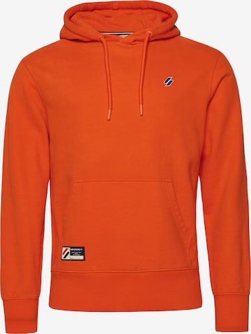 Superdry Sweatshirt in Orange: front