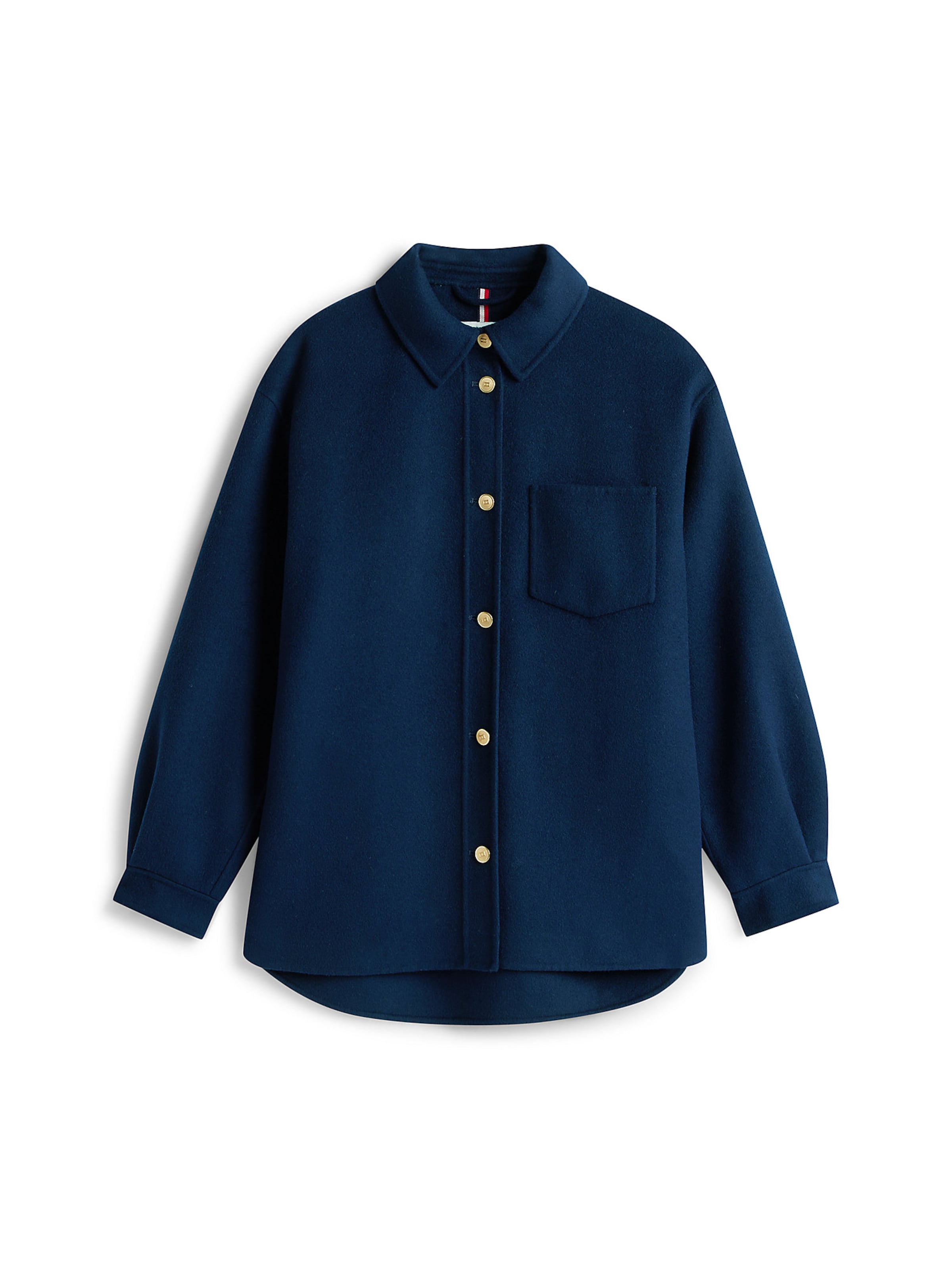 Manteau mi-saison TOMMY HILFIGER en bleu : devant