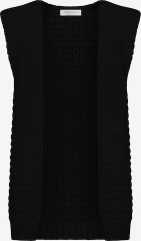 SASSYCLASSY Weste in Schwarz: Vorderseite