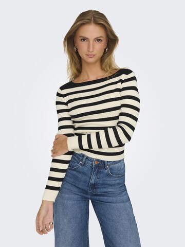 Pull-over 'ANNA' JDY en beige