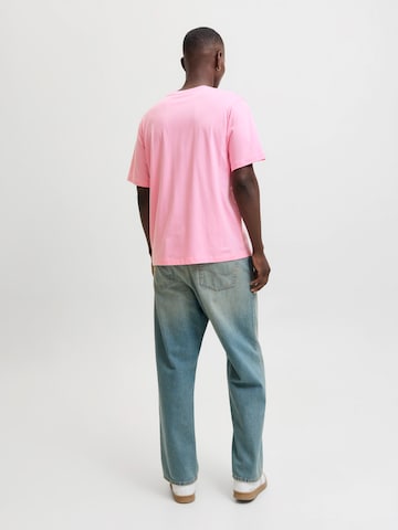 JACK & JONES T-shirt 'JORURBAN' i rosa