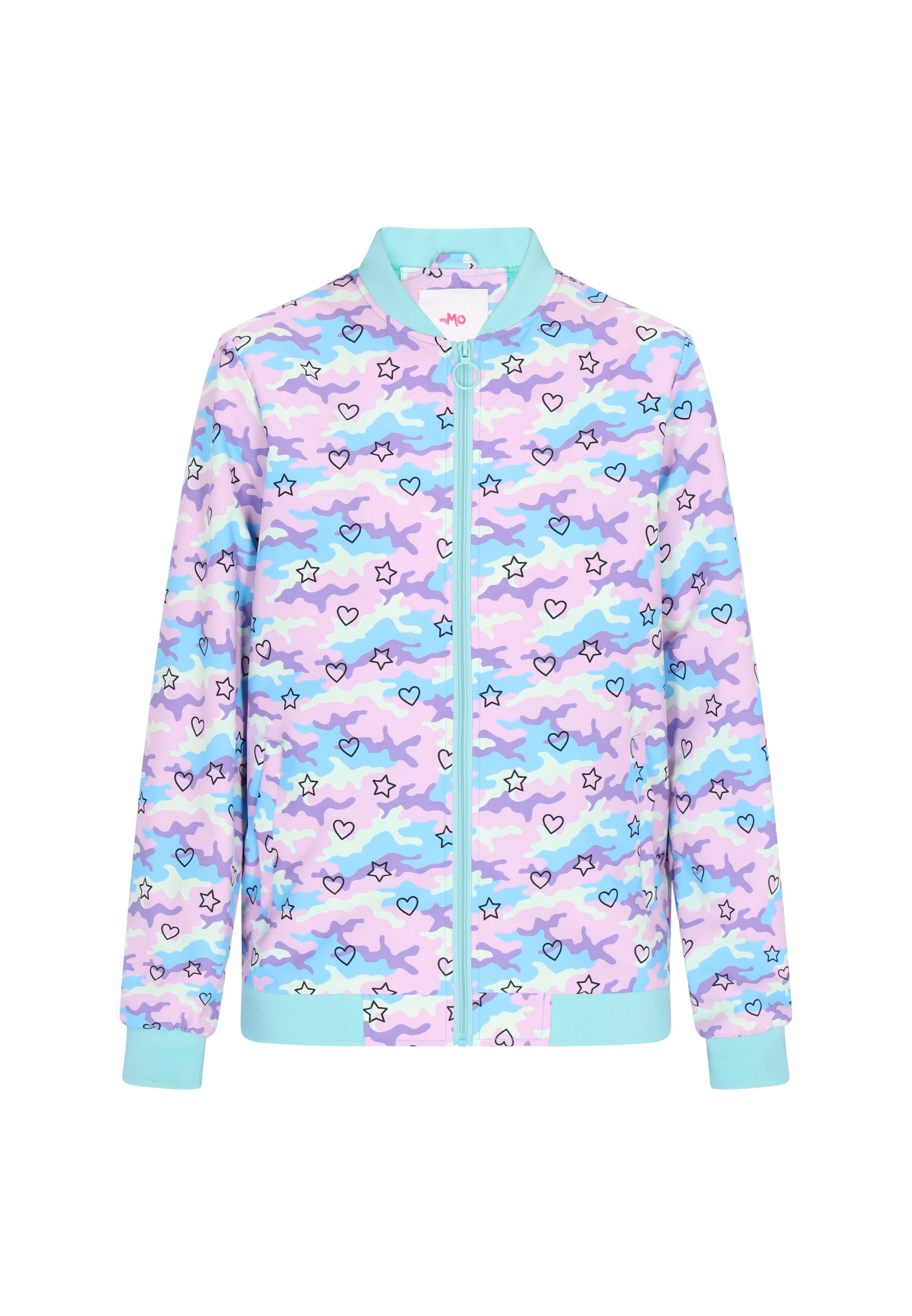 MYMO Välikausitakki värissä vaaleanpunainen: etupuoli