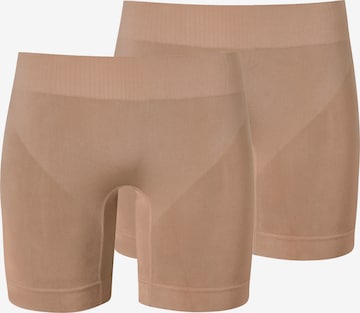 SCHIESSER - Panti en beige: frente