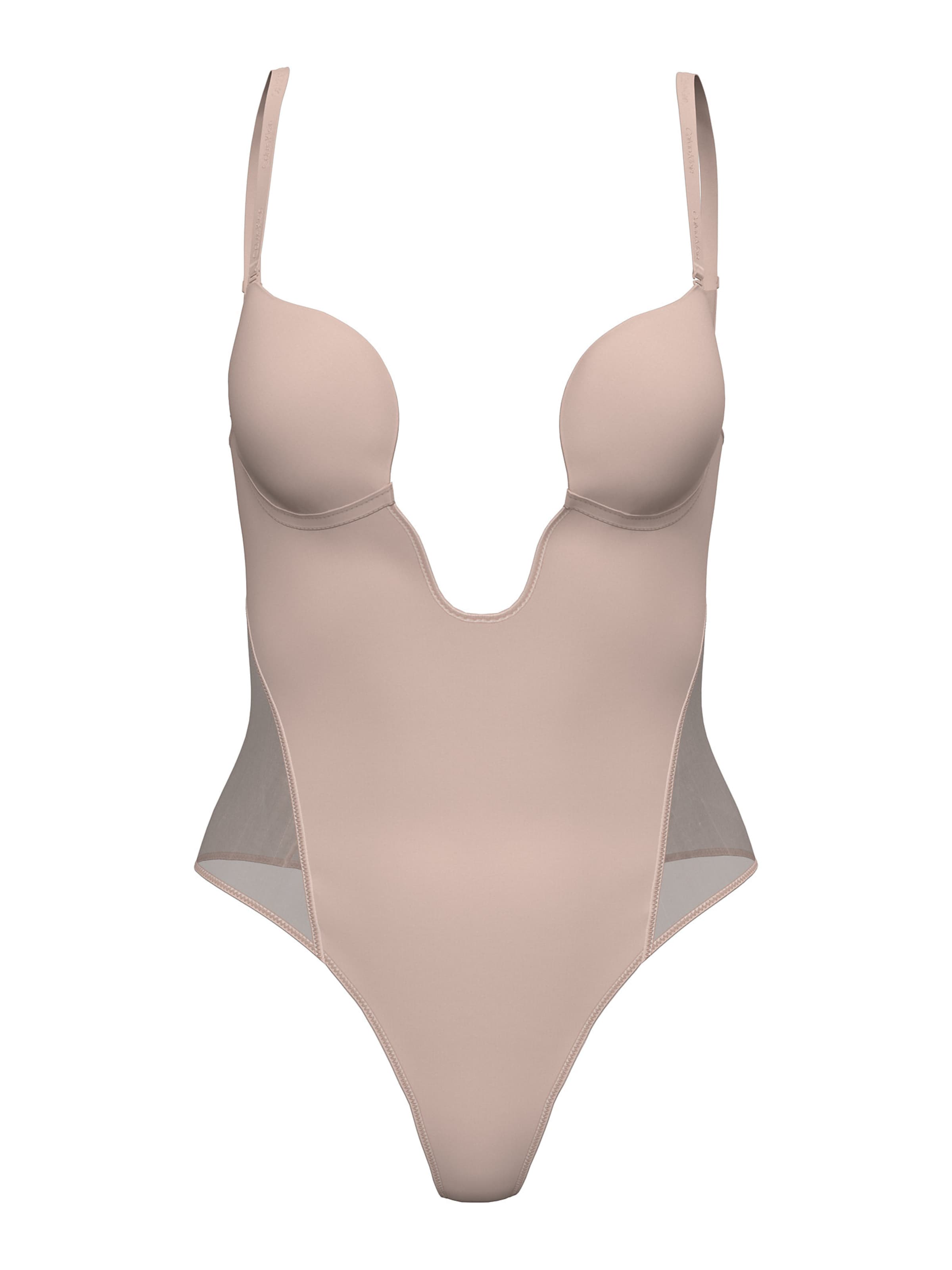 Calvin Klein Underwear Shaping Bodysuit in Pink: front